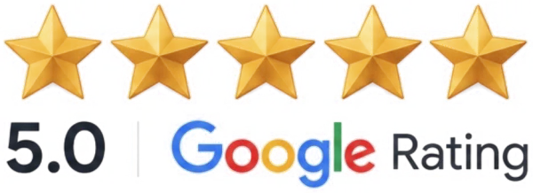 Rated 5.0 on Google. Read our reviews.
