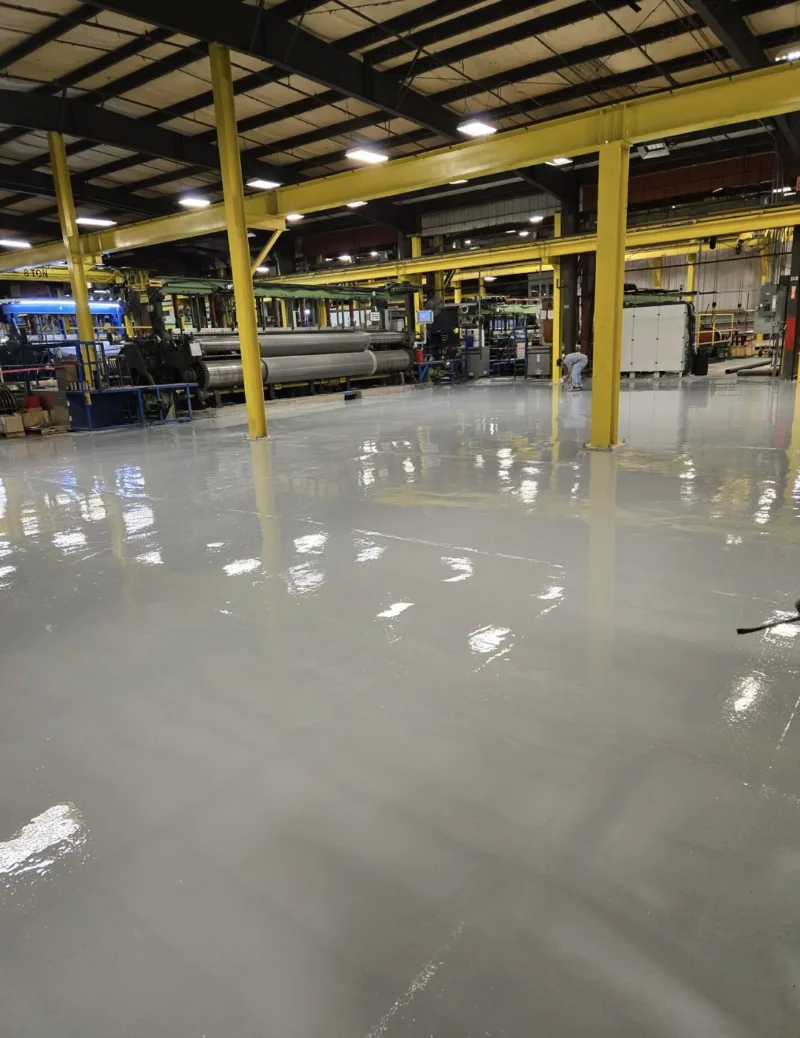 Industrial floor coating