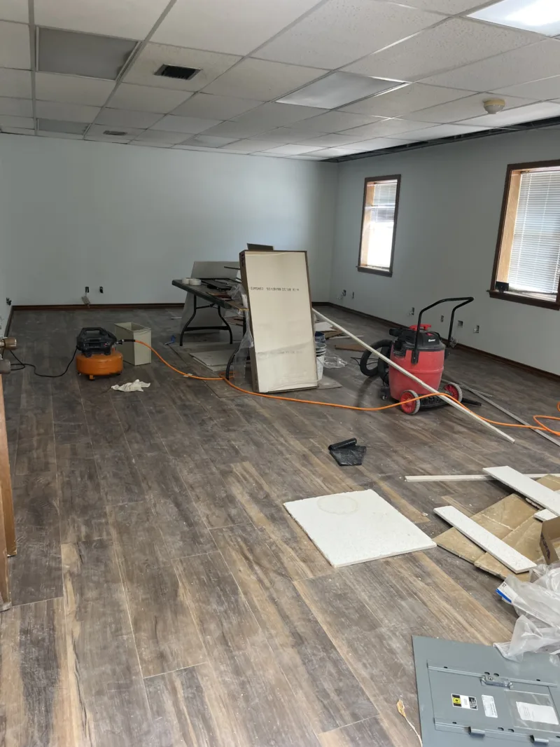 Office room in progress