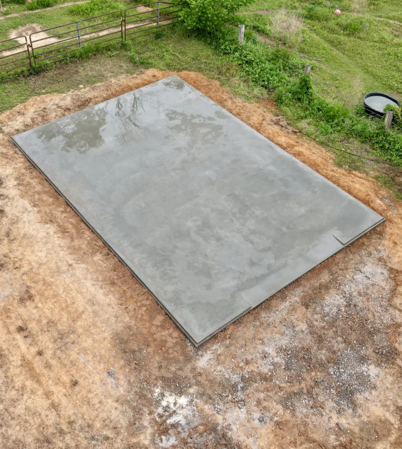 Slab from above